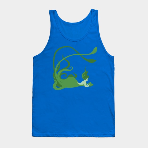 Underwater Librarian Tank Top by bones